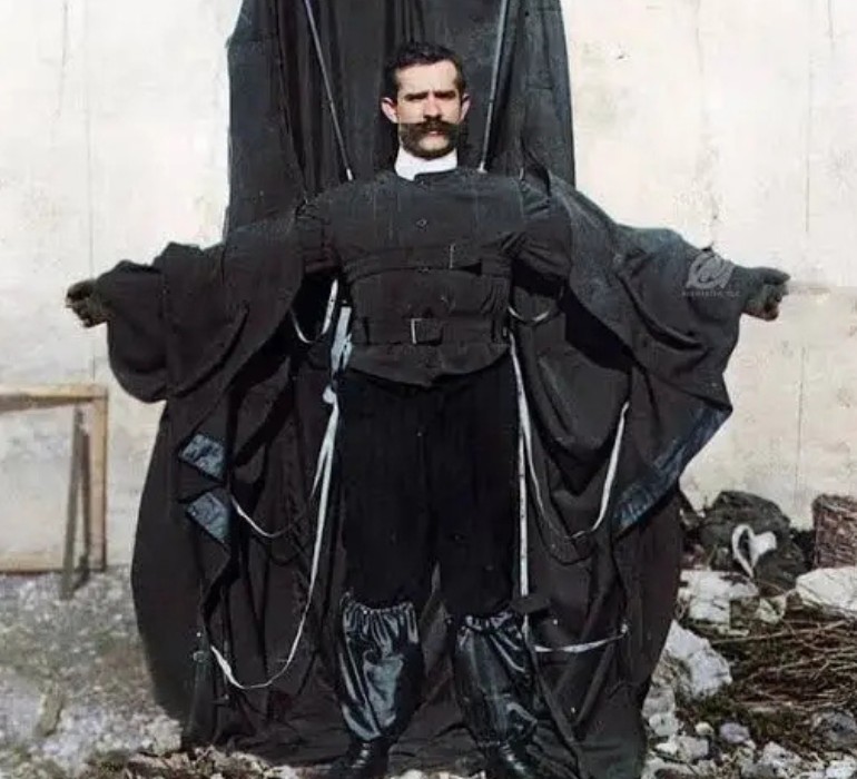 Franz Reichelt, l'inventeur du costume parachute
